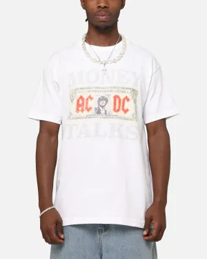 AC/DC Money Talks T-Shirt Vintage White