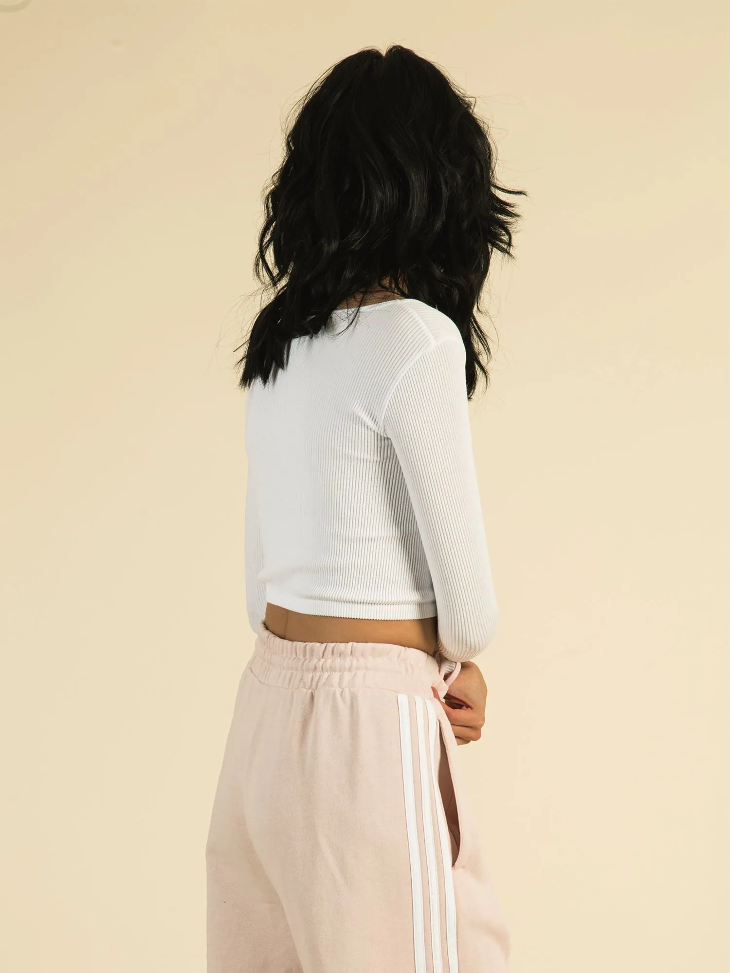ADIDAS 3-STRIPES WIDELEG SWEATPANTS - CLEARANCE