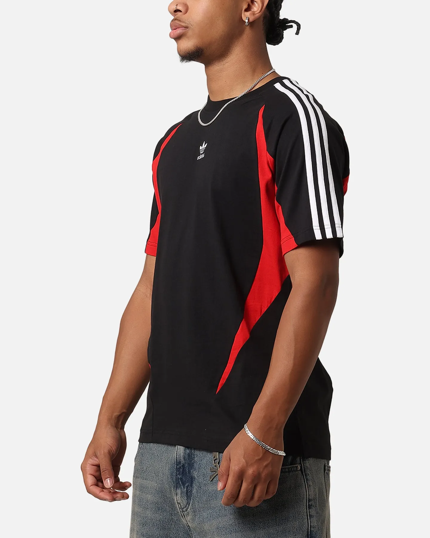 Adidas Archive T-Shirt Black/Better Scarlet