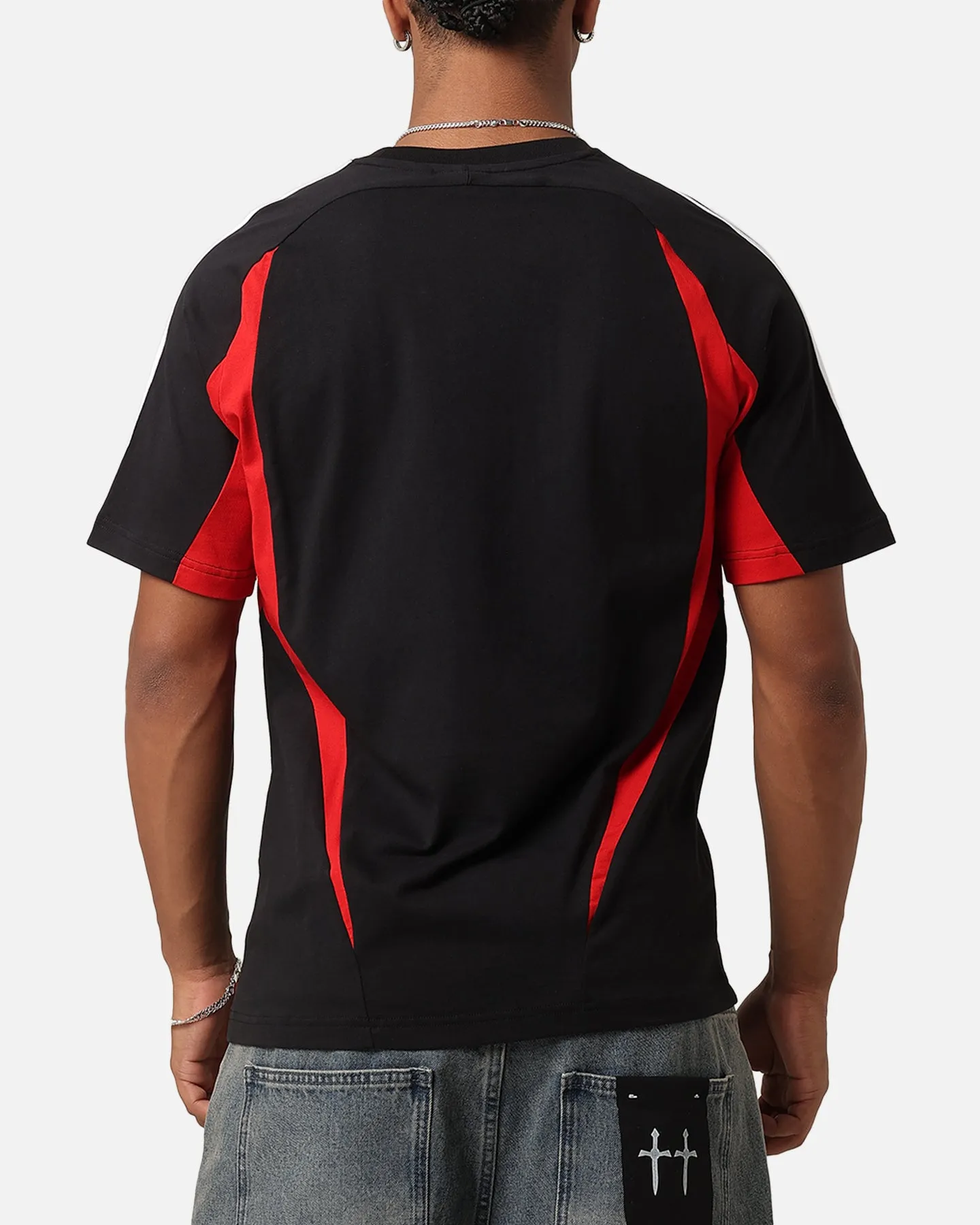 Adidas Archive T-Shirt Black/Better Scarlet