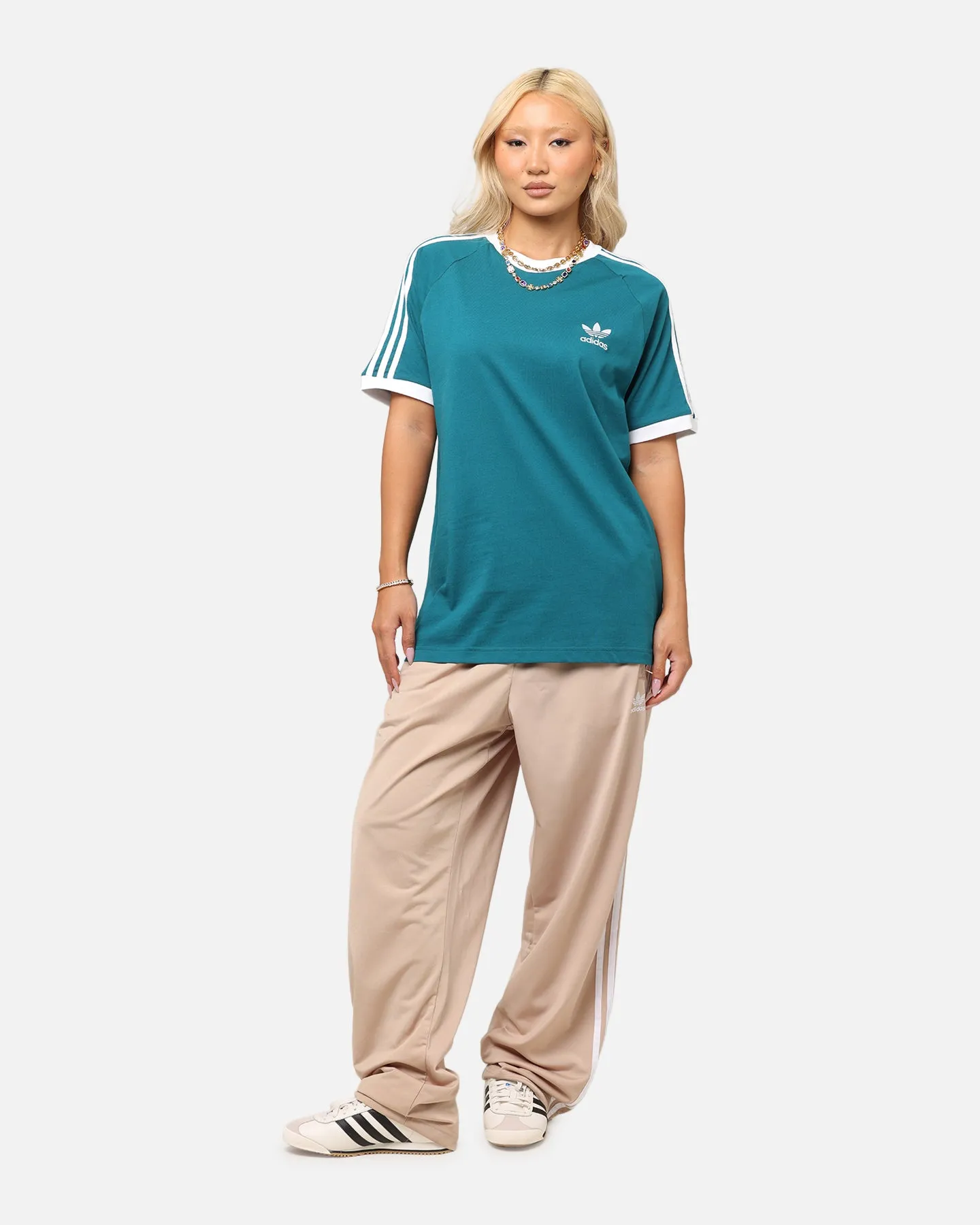 Adidas Classics 3-Stripes T-Shirt Teal