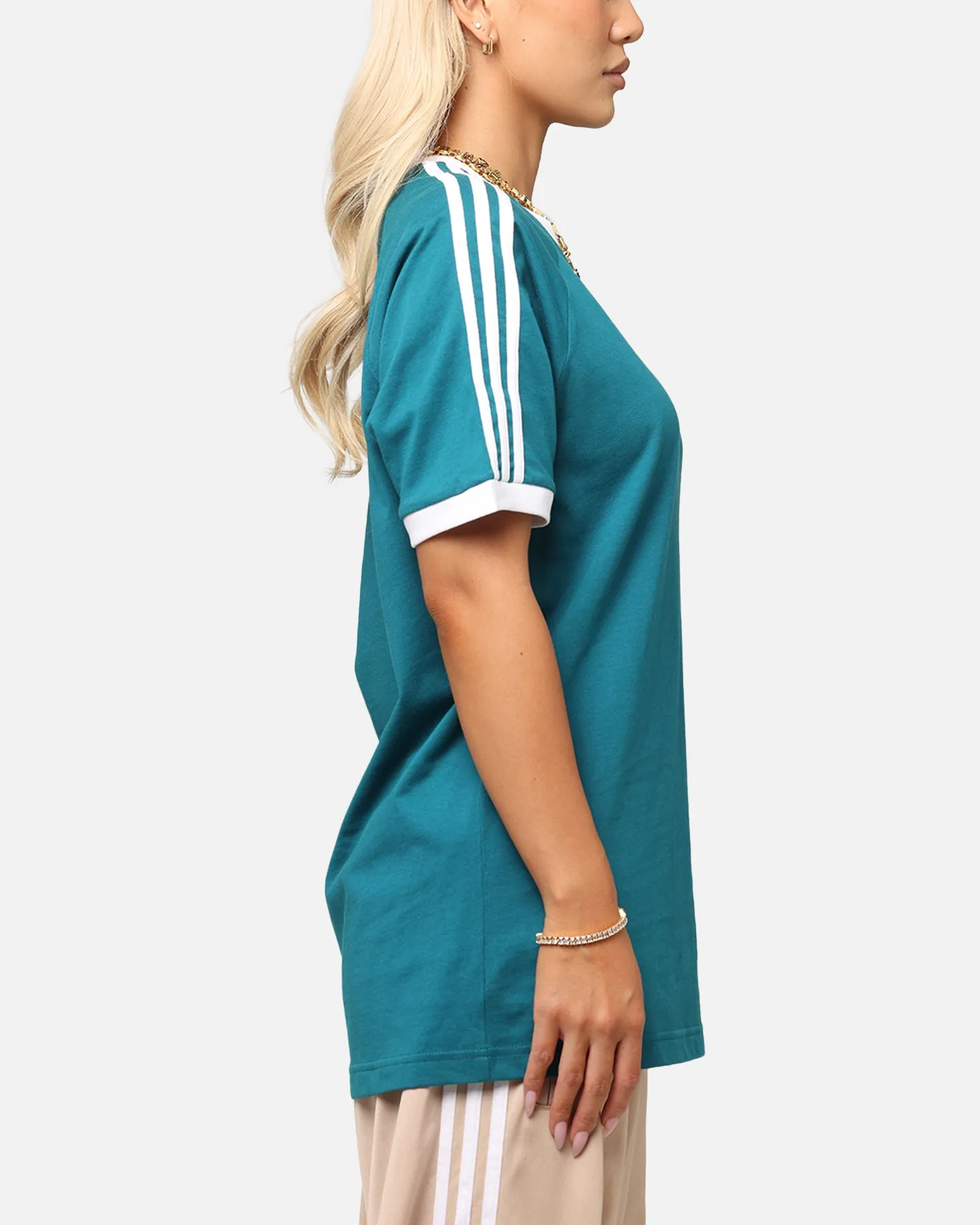 Adidas Classics 3-Stripes T-Shirt Teal