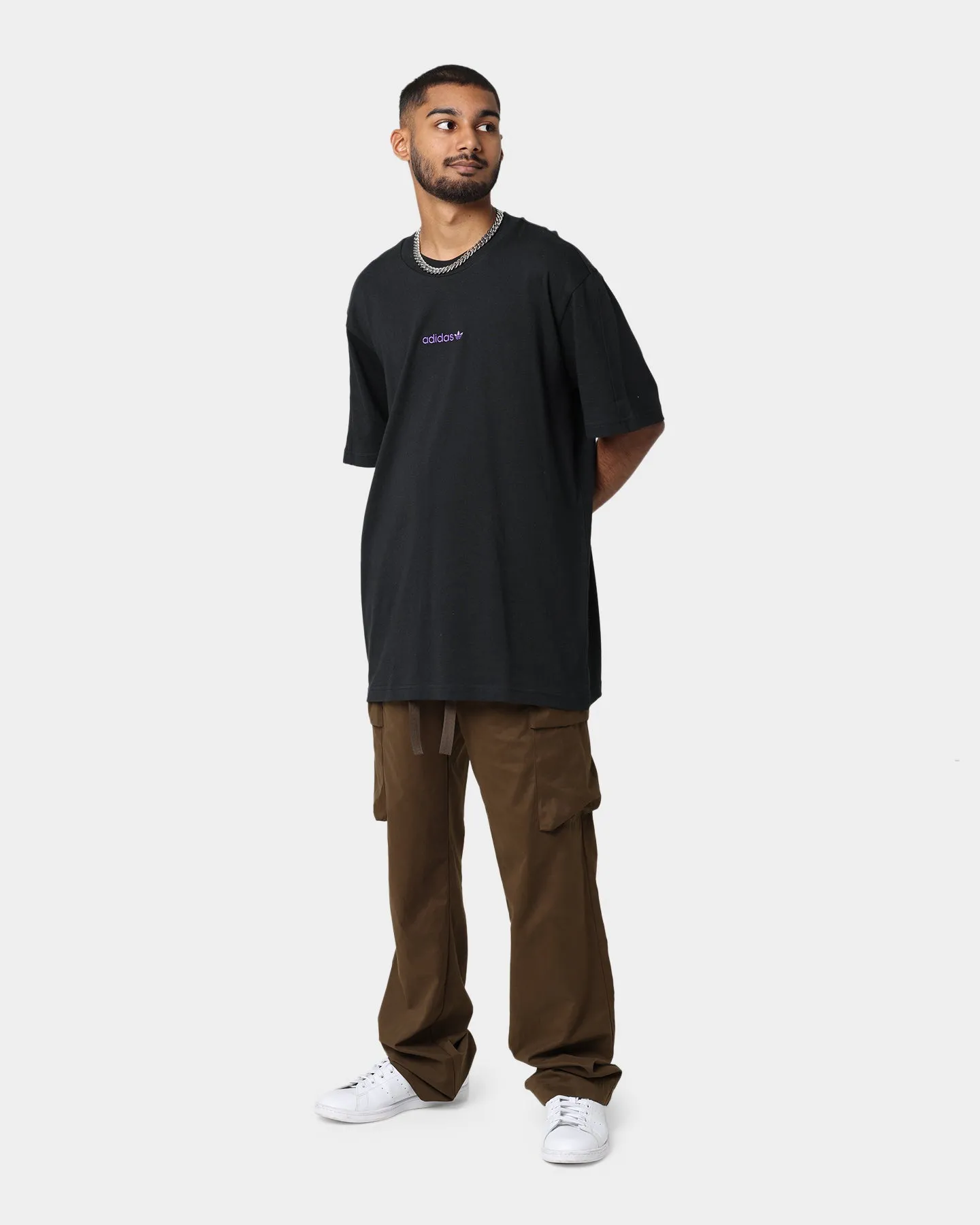 Adidas Edge Seam T-Shirt Black