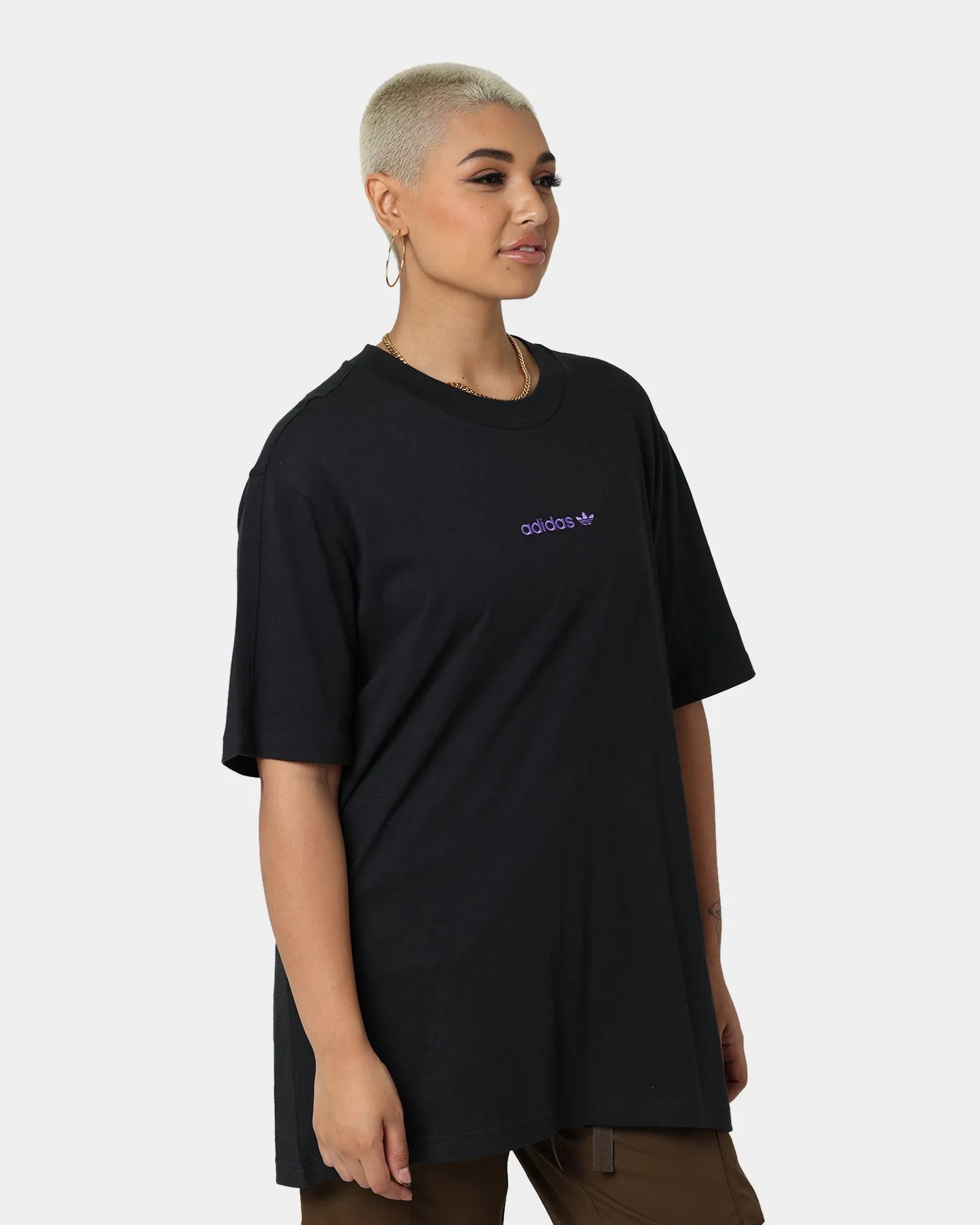 Adidas Edge Seam T-Shirt Black