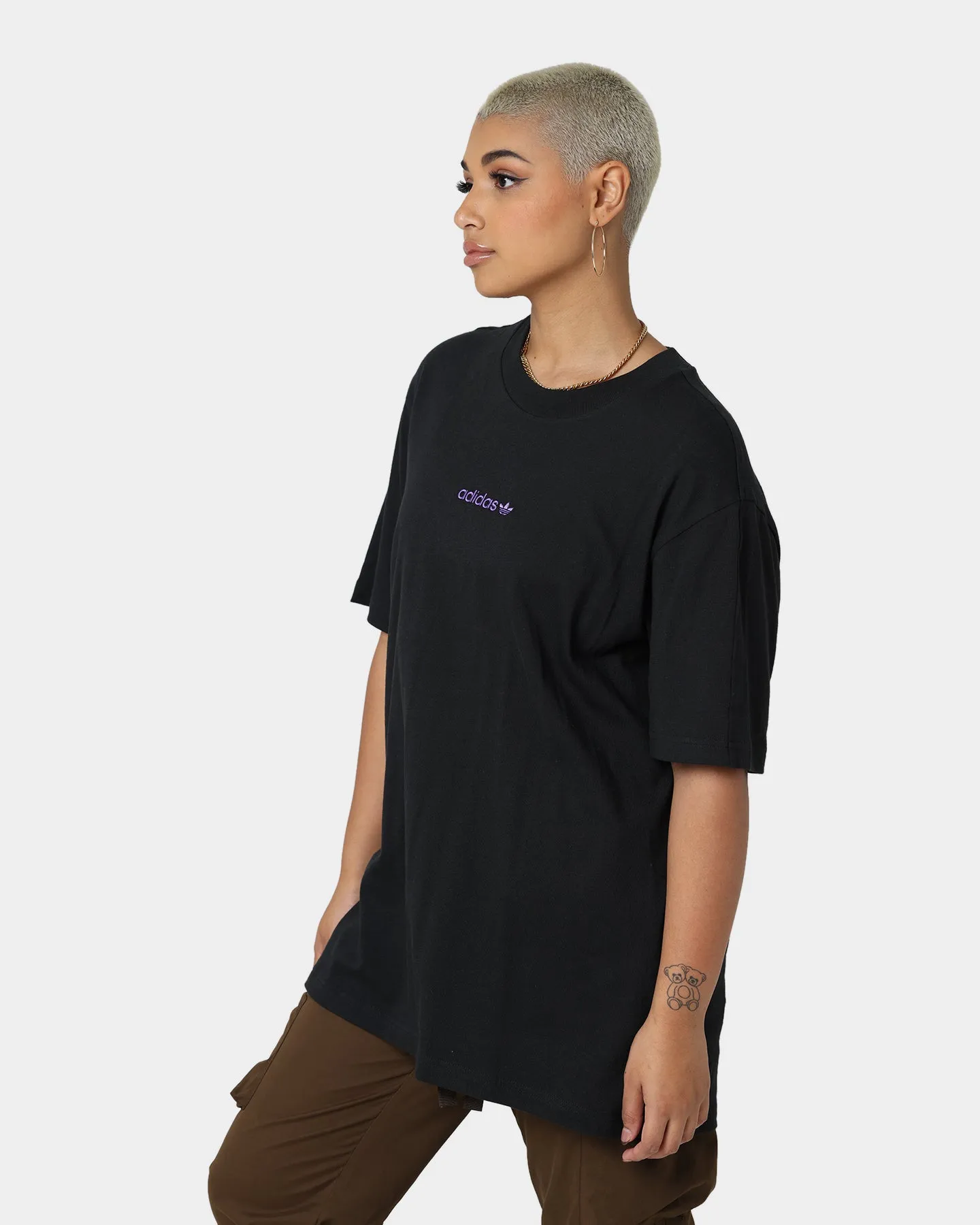 Adidas Edge Seam T-Shirt Black
