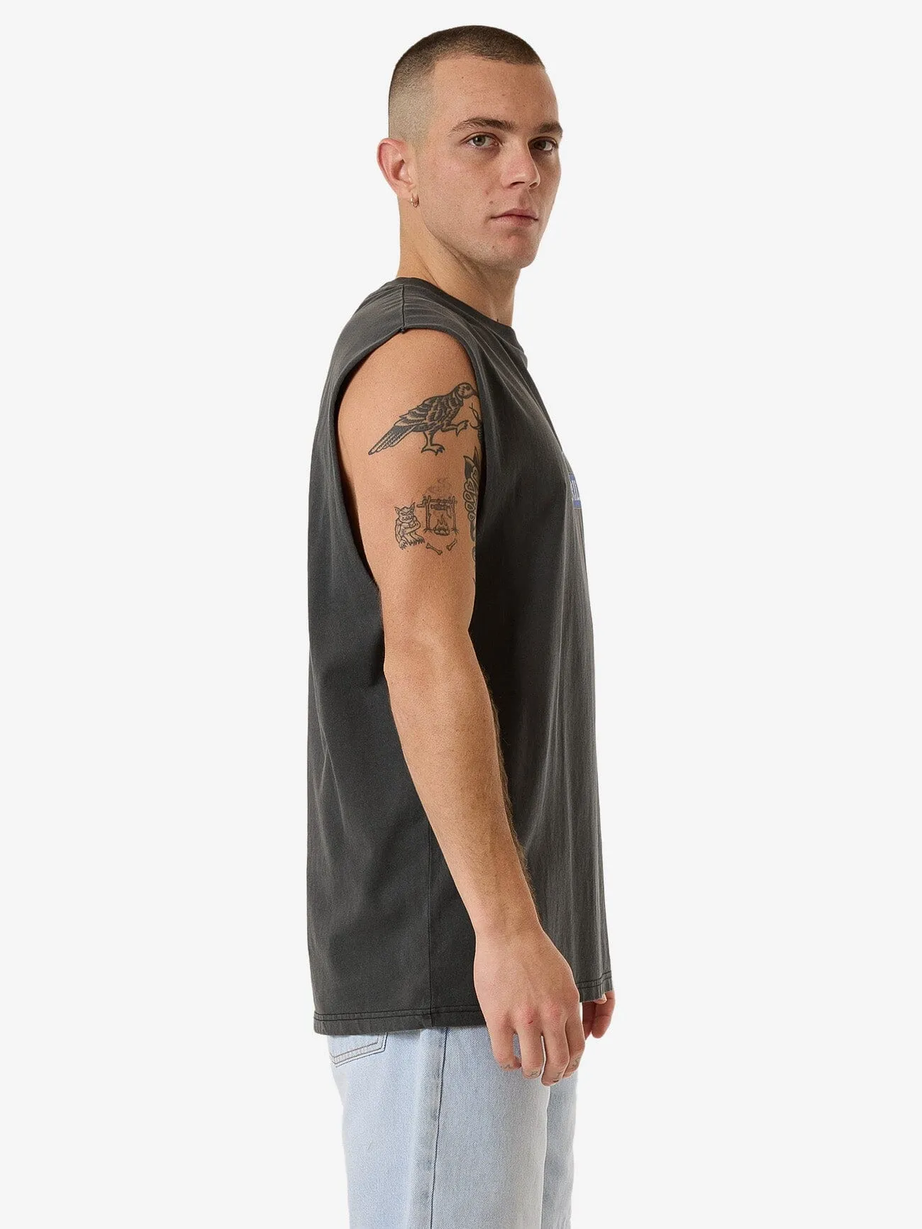 Allegiance Merch Fit Muscle Tee - Merch Black
