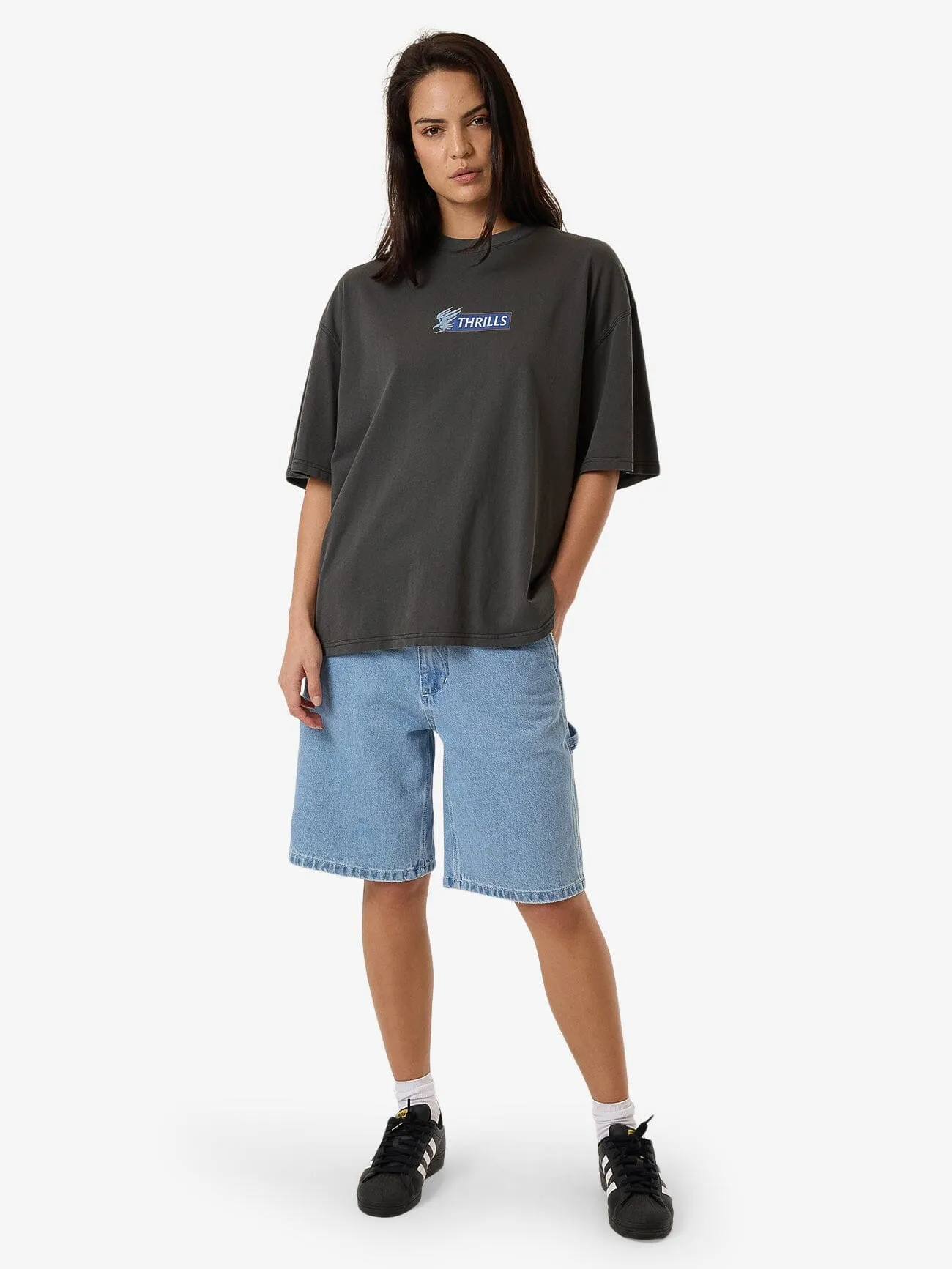 Allegiance Oversized Tee - Merch Black