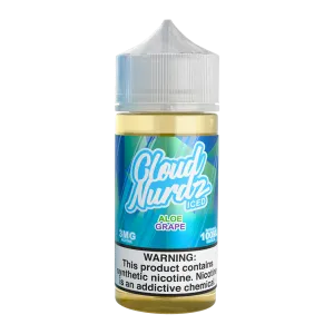 Aloe Grape Cloud Nurdz Iced eJuice