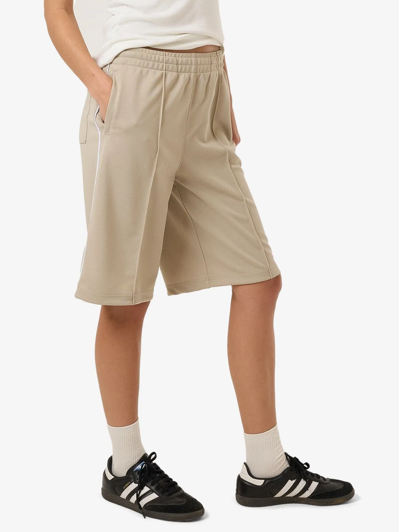 Arena Tricot Track Short - Stone