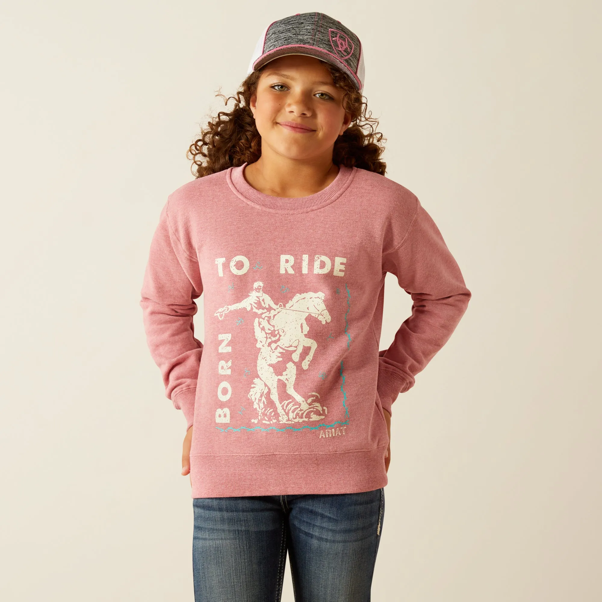Ariat Girls Junior Rider Sweatshirt 10054594