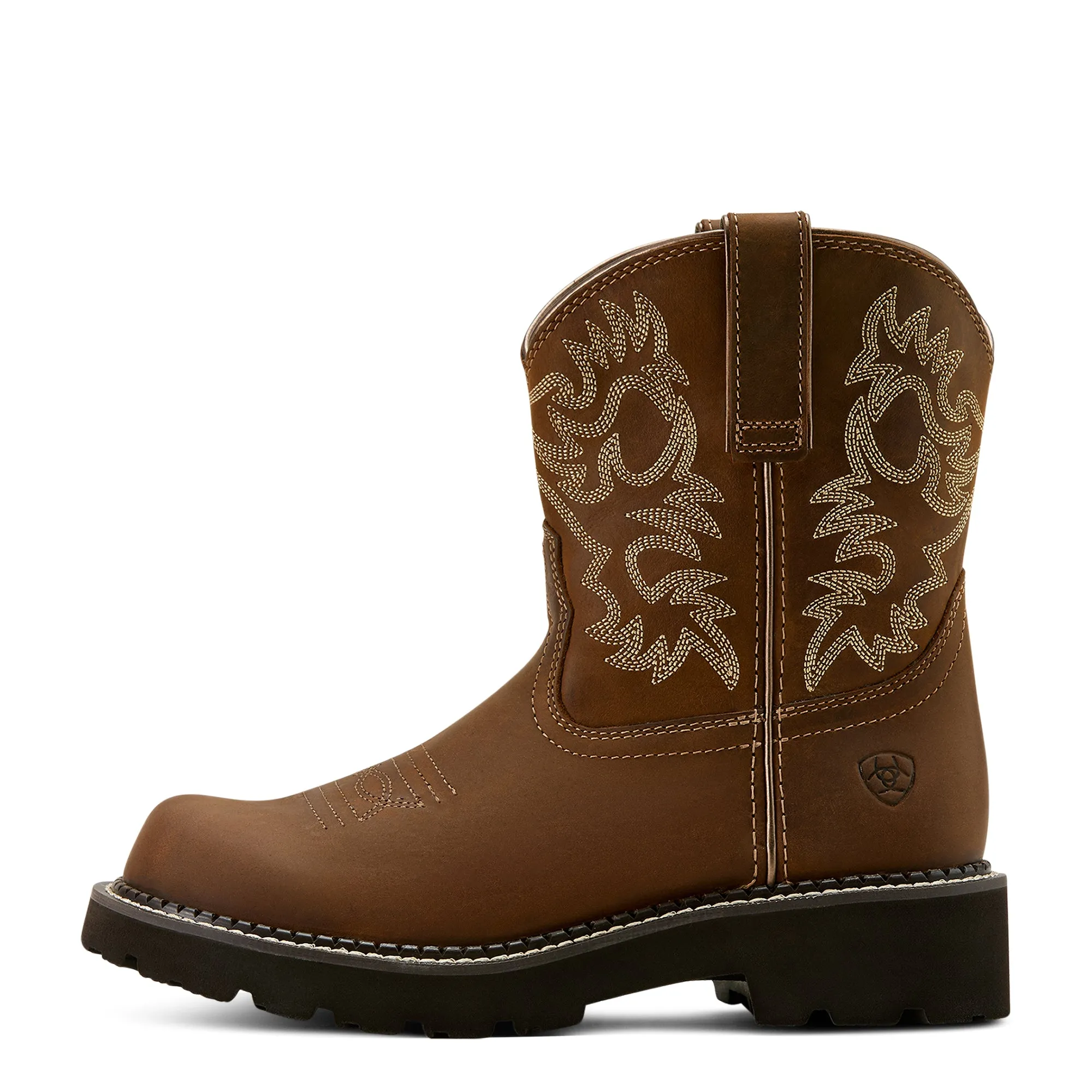 Ariat Ladies 10061281 Fatbaby Western Boots in Sassy Brown