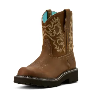 Ariat Ladies 10061281 Fatbaby Western Boots in Sassy Brown