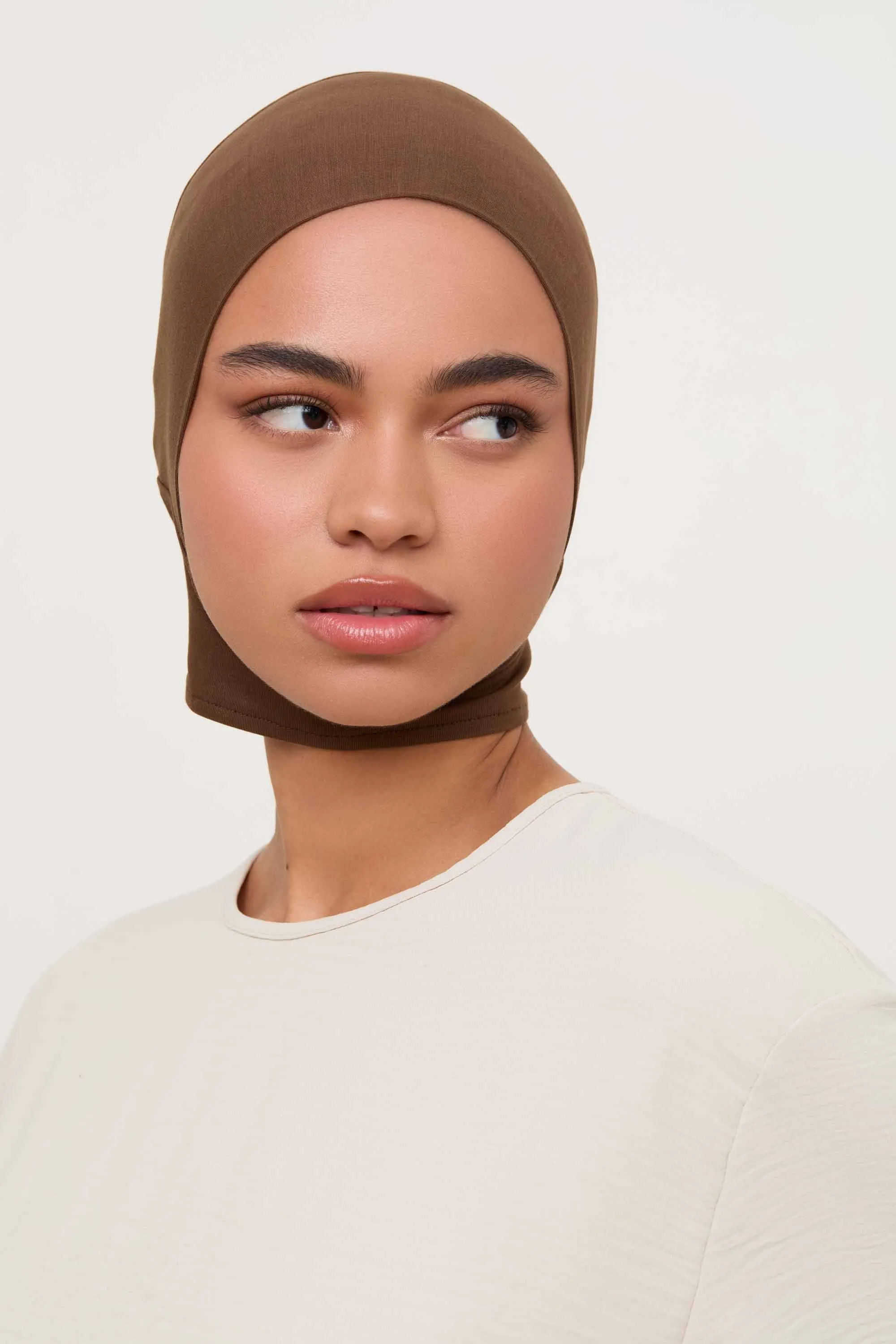 Bamboo Jersey Mini Full Coverage Undercap - Bronze Green