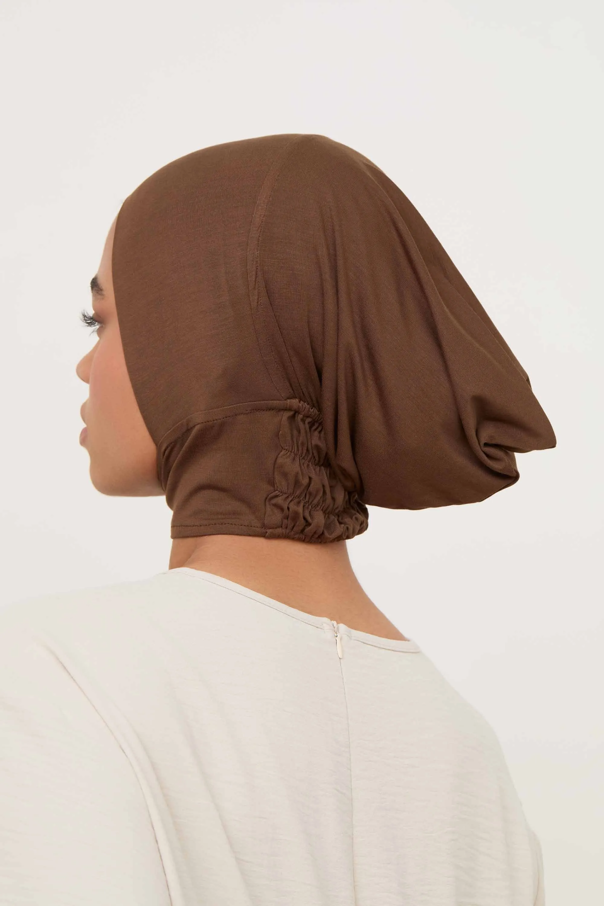 Bamboo Jersey Mini Full Coverage Undercap - Bronze Green