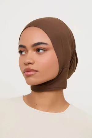 Bamboo Jersey Mini Full Coverage Undercap - Bronze Green