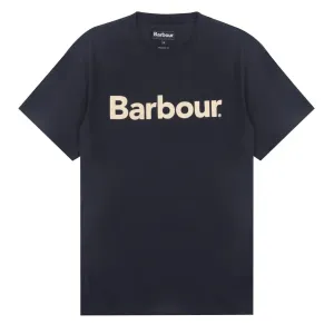 Barbour Logo T-Shirt New Navy