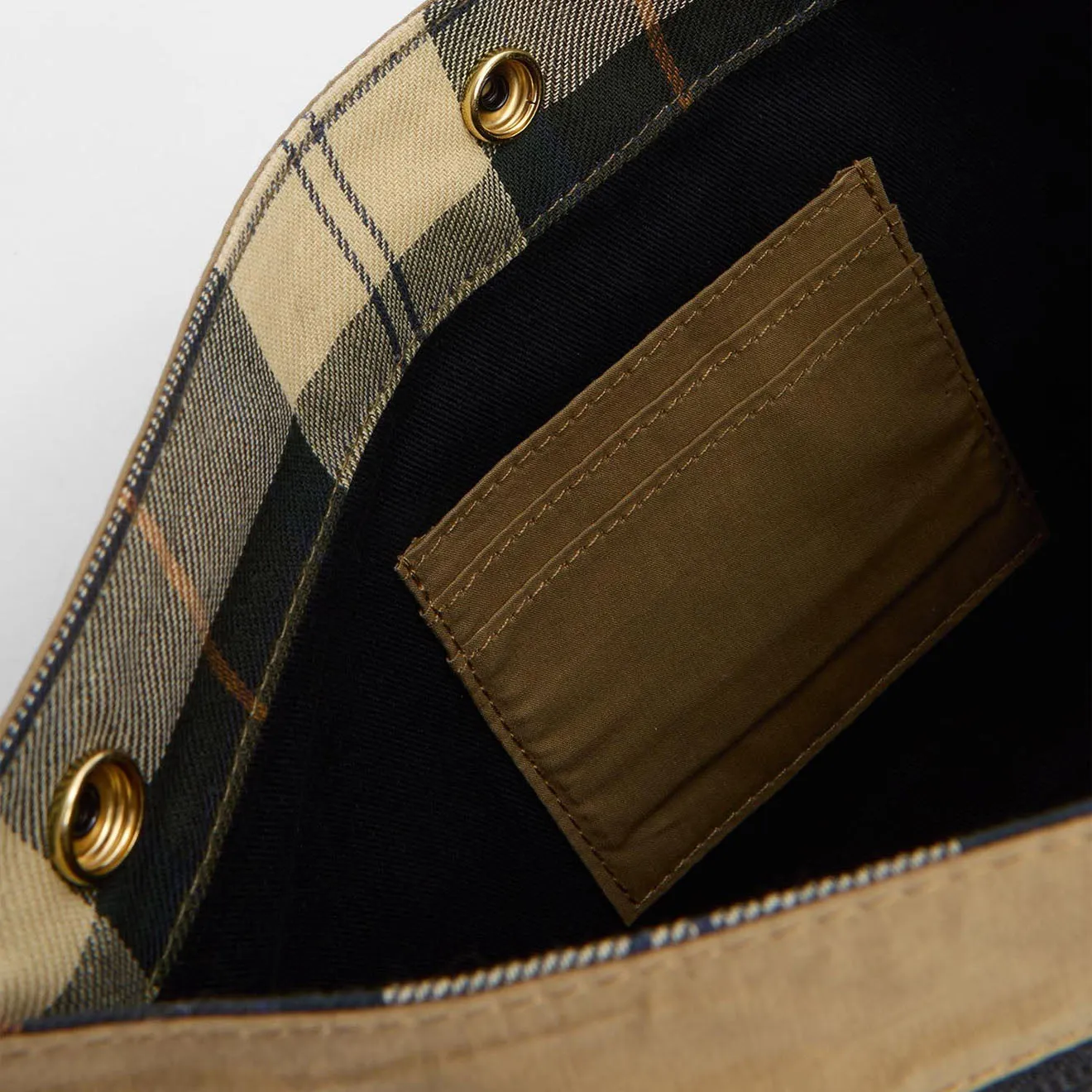 Barbour Transport Sacoche Crossbody Bag Golden Khaki