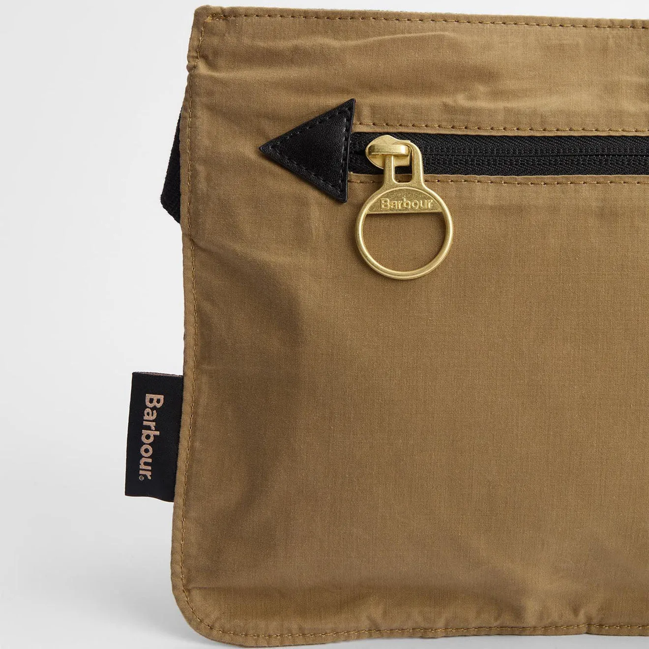 Barbour Transport Sacoche Crossbody Bag Golden Khaki