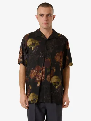 Beauty In Darkness Bowling Shirt - Mood Black