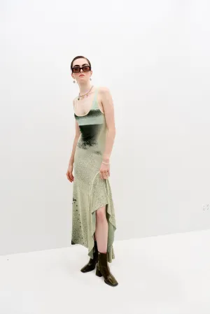 BECKY LAKE PRINT MAXI TANK DRESS