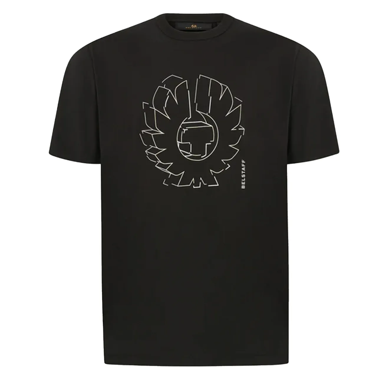 Belstaff Deconstructed Phoenix Graphic T-Shirt Black