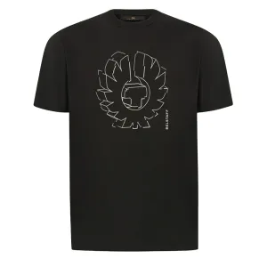 Belstaff Deconstructed Phoenix Graphic T-Shirt Black