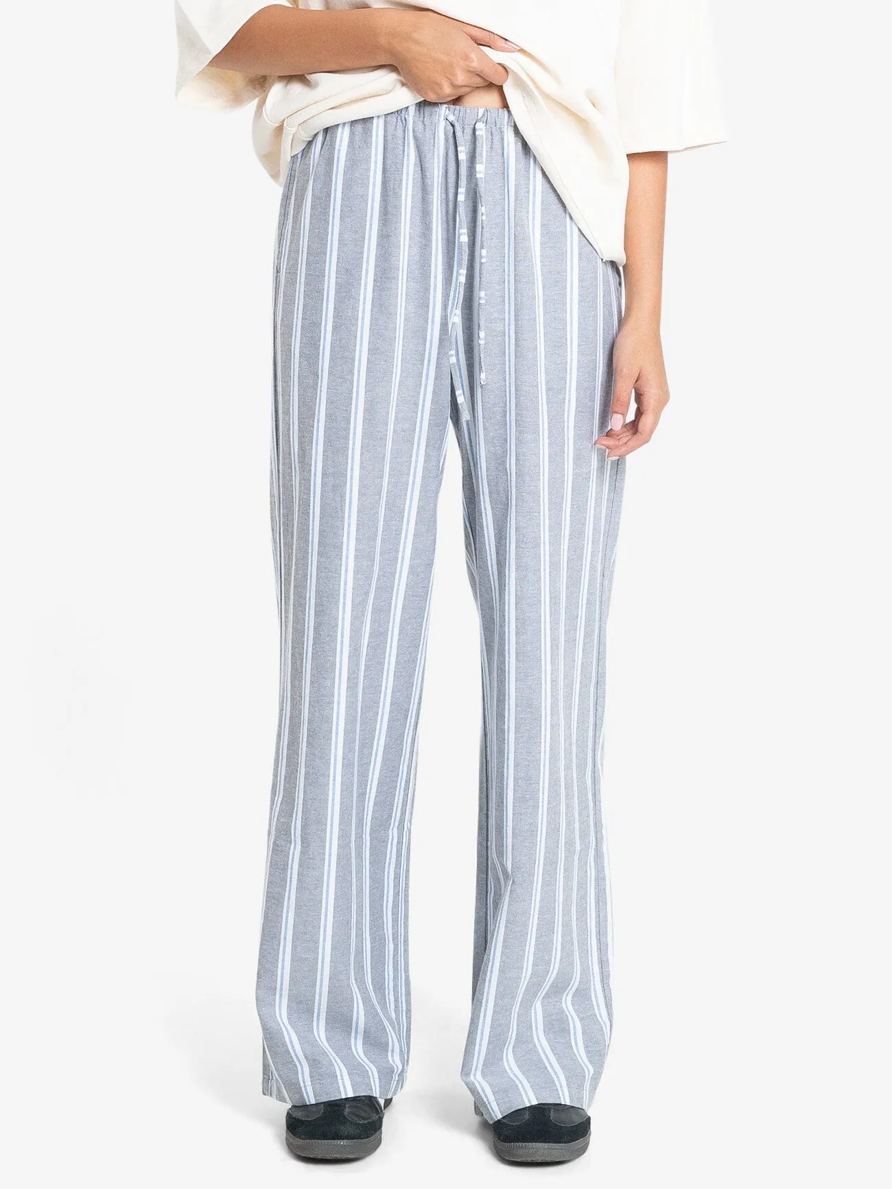 Bex Drawstring Pant - Charcoal