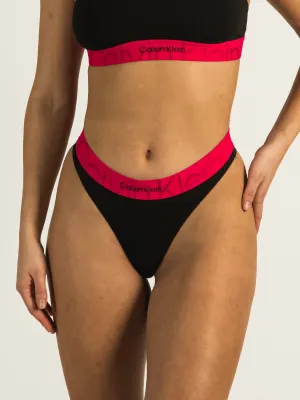 CALVIN KLEIN MODERN COTTON THONG  - CLEARANCE