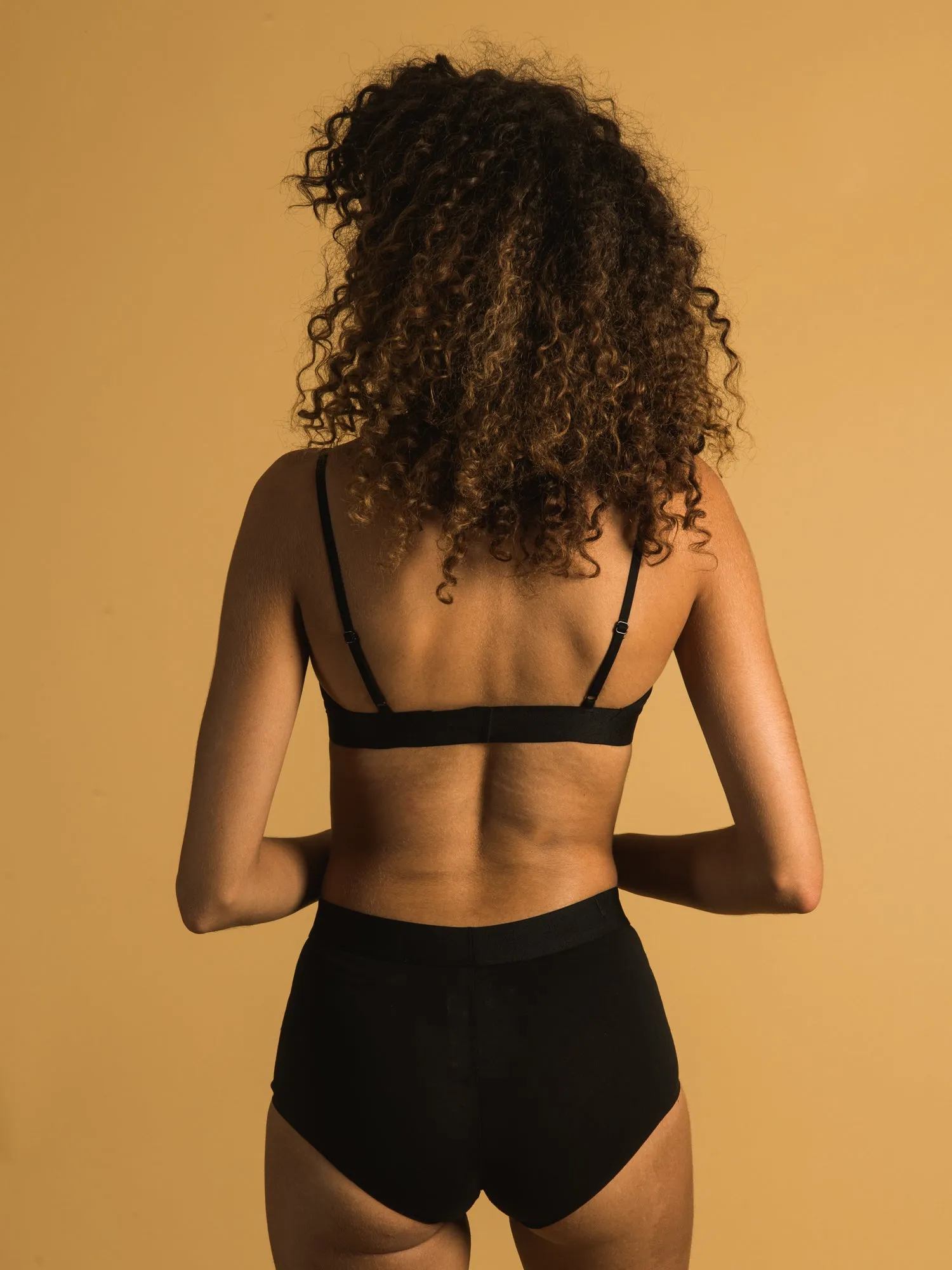 CALVIN KLEIN MONOLITH COTTON BRALETTE  - CLEARANCE