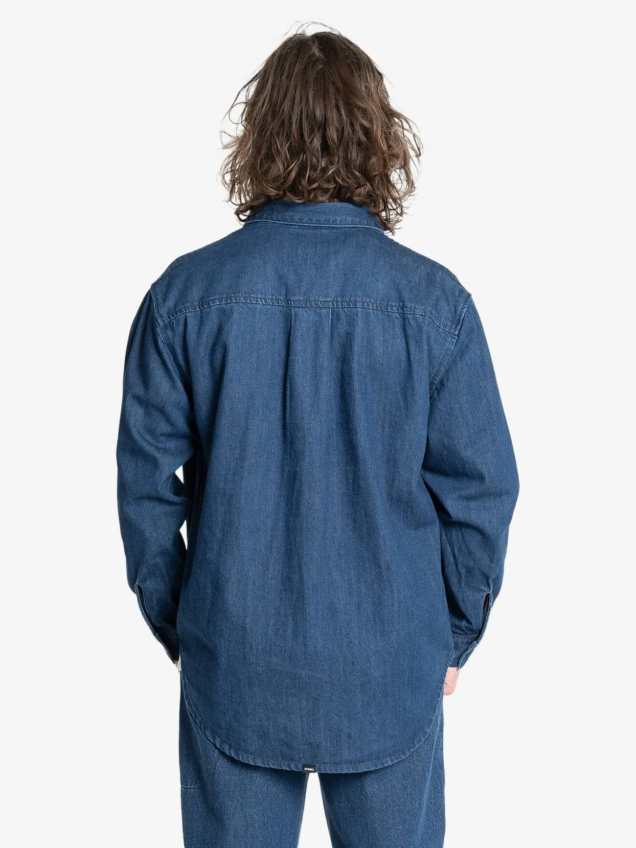 Canyon Long Sleeve Shirt - Double Indigo Rinse
