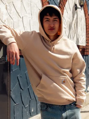 CARHARTT CARHARTT SLEEVE PULLOVER HOODIE - BEACH