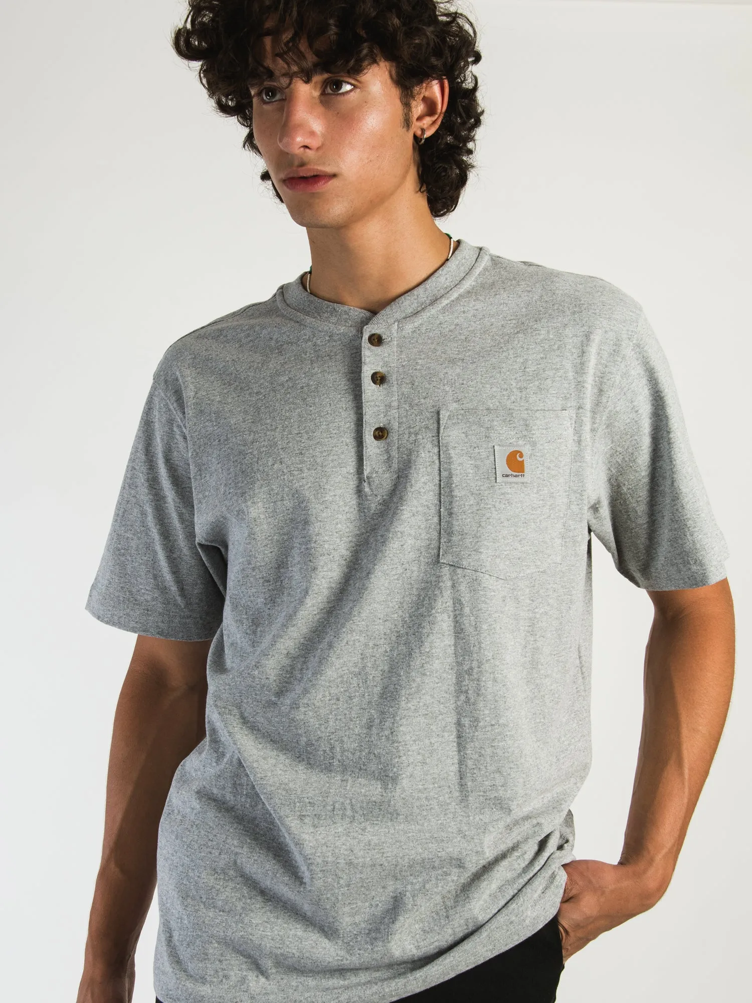 CARHARTT LOOSE FIT HEAVYWEIGHT POCKET TEE  - CLEARANCE