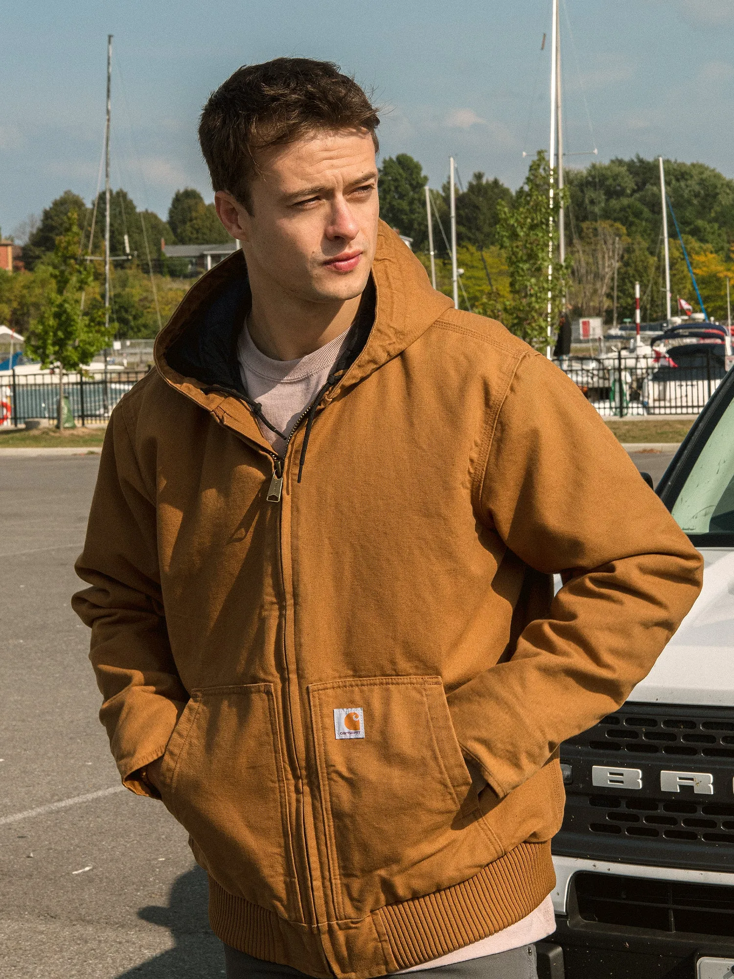 CARHARTT WASHED DUCK INSULATED JACKET