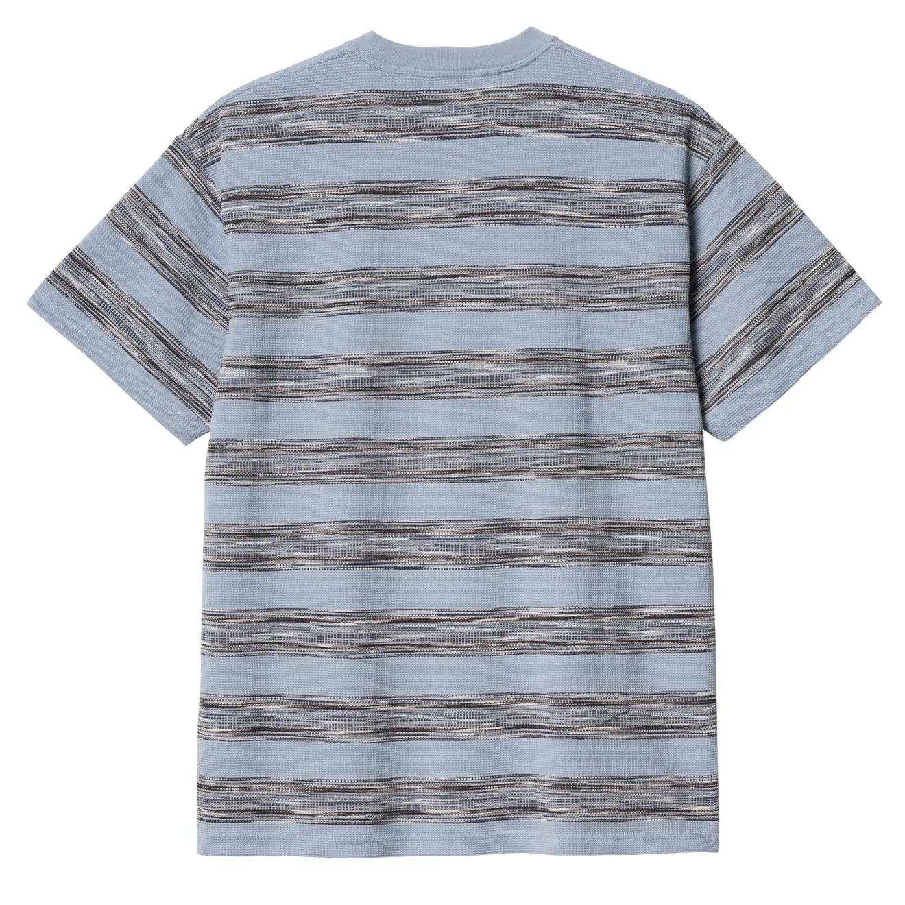 Carhartt WIP Dodson Pocket T-Shirt Dodson Stripe Misty Sky