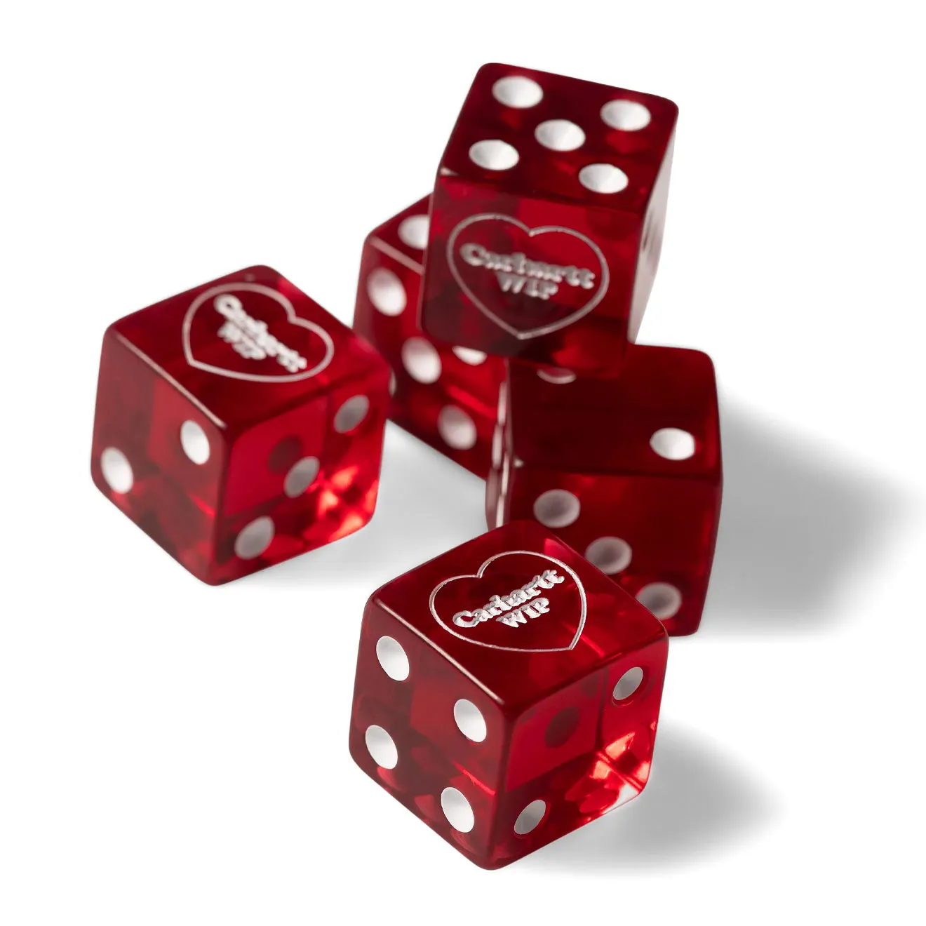Carhartt WIP Heart Dice Set Scarlet