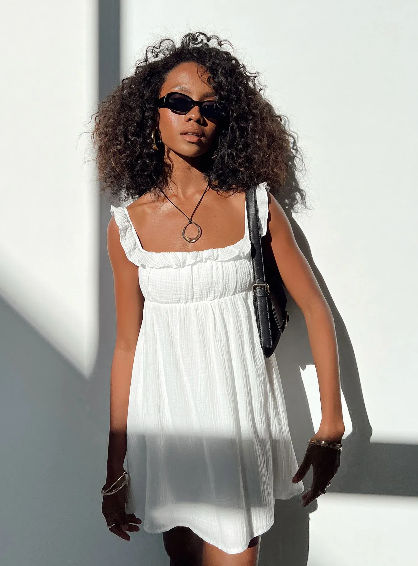 Castillo Mini Dress White