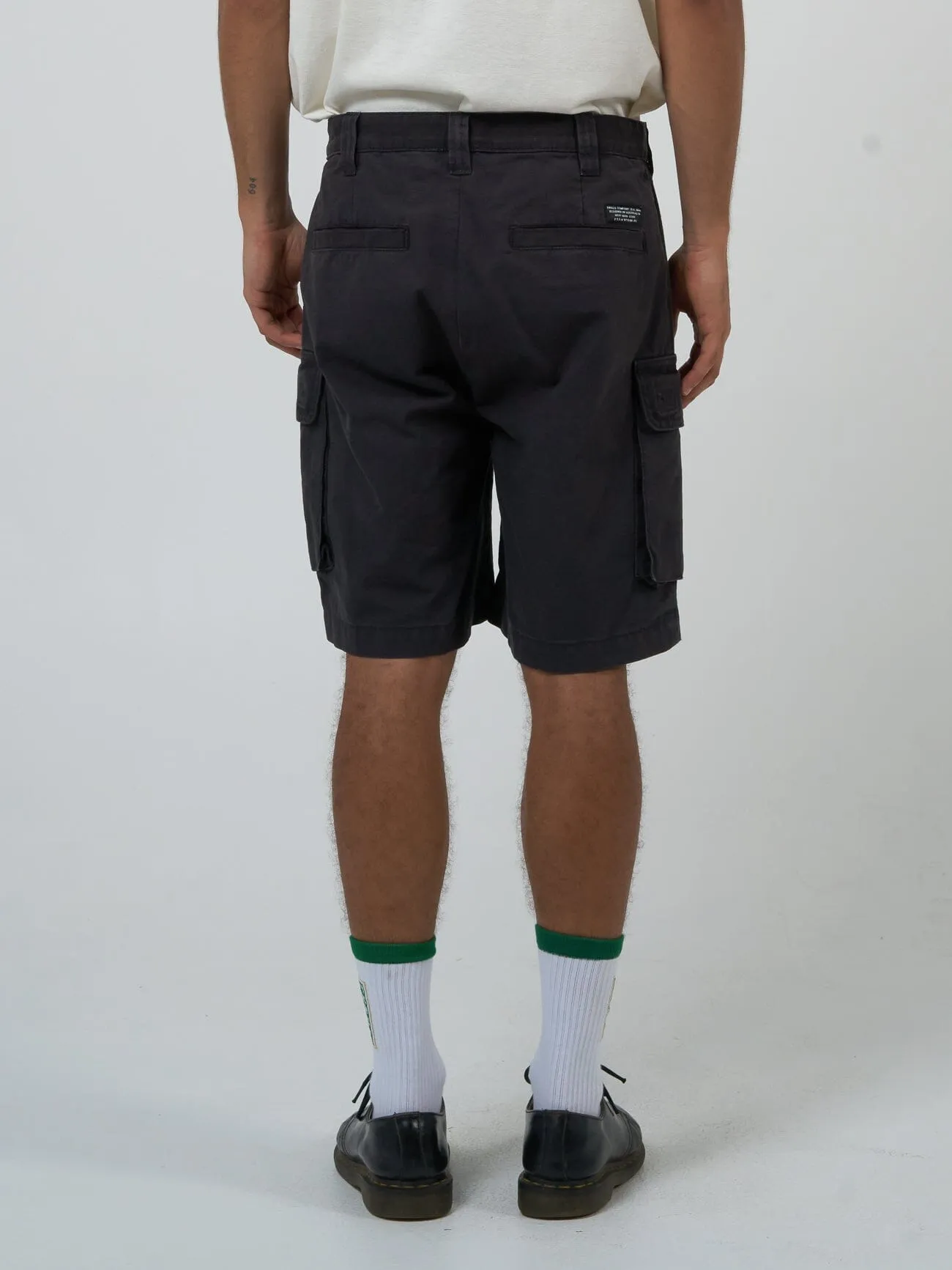Century Slacker Cargo Short - Black