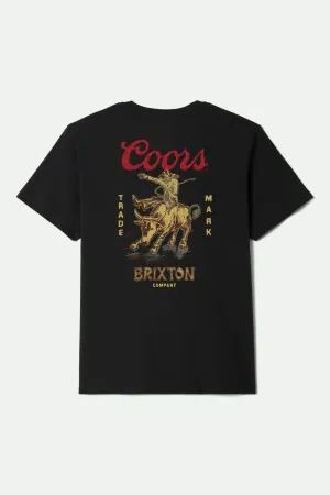 Coors Bound S/S Standard T-Shirt - Black