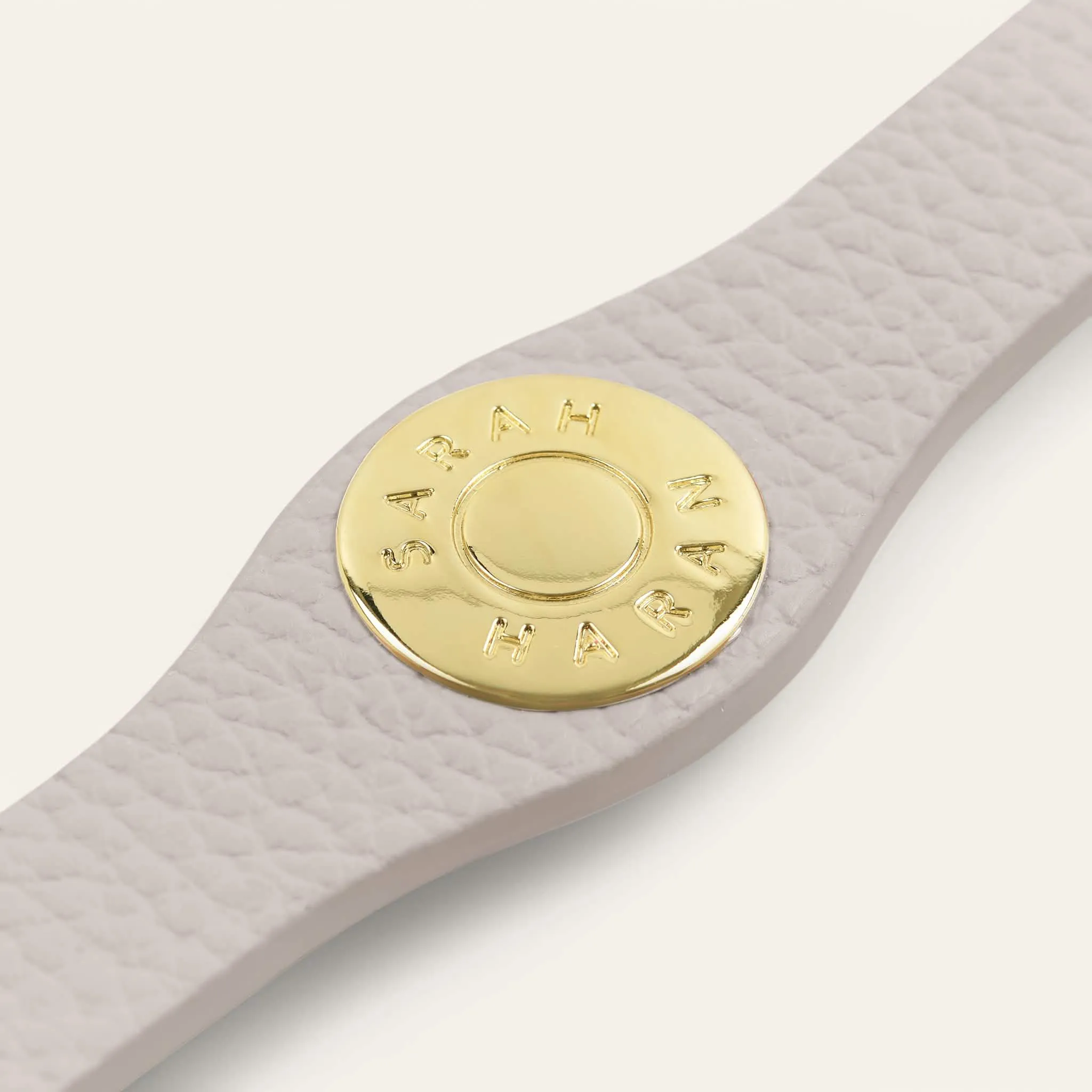 Deco Logo Mini | Porcelain with Gold hardware