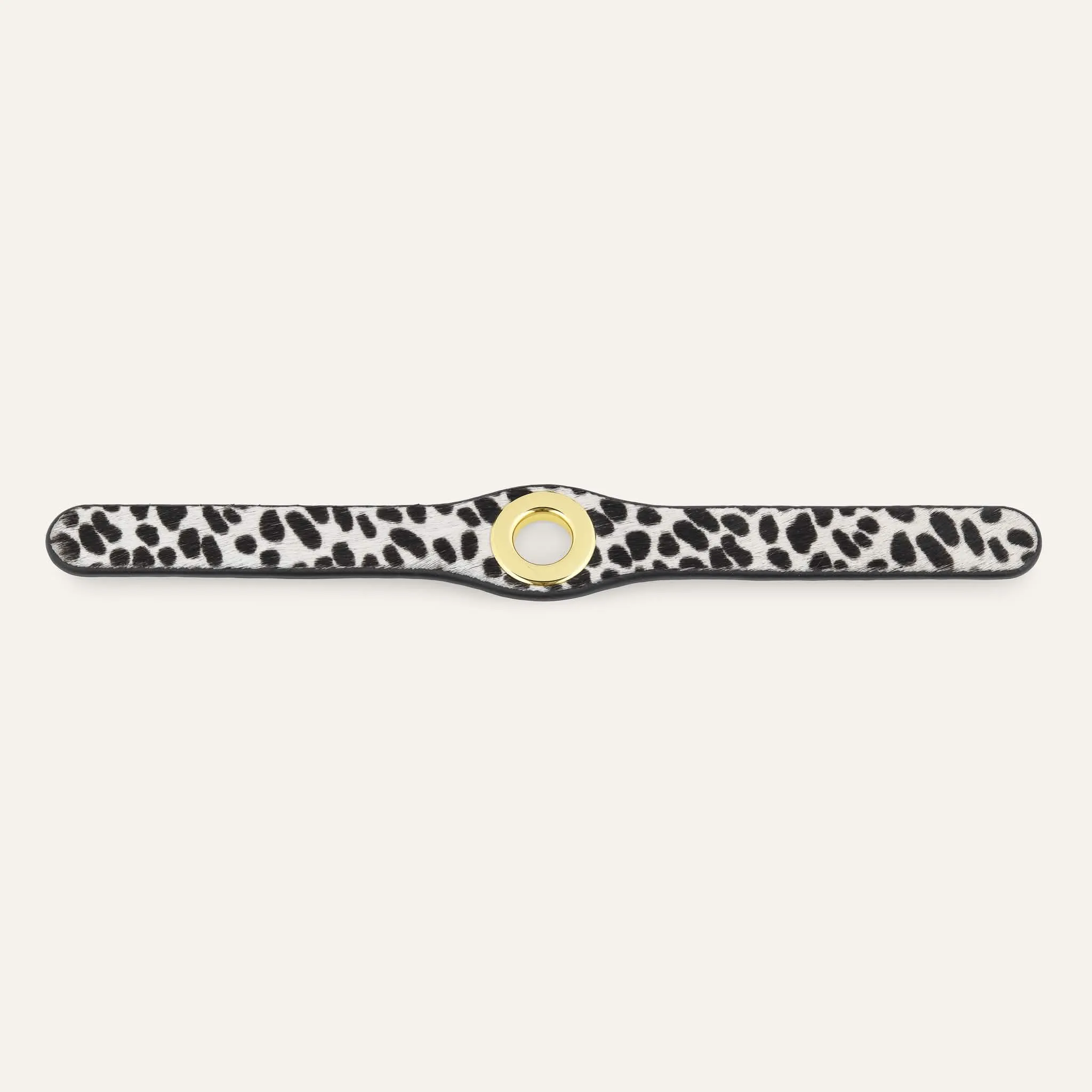 Deco Stud | Dalmatian Spot with Gold hardware