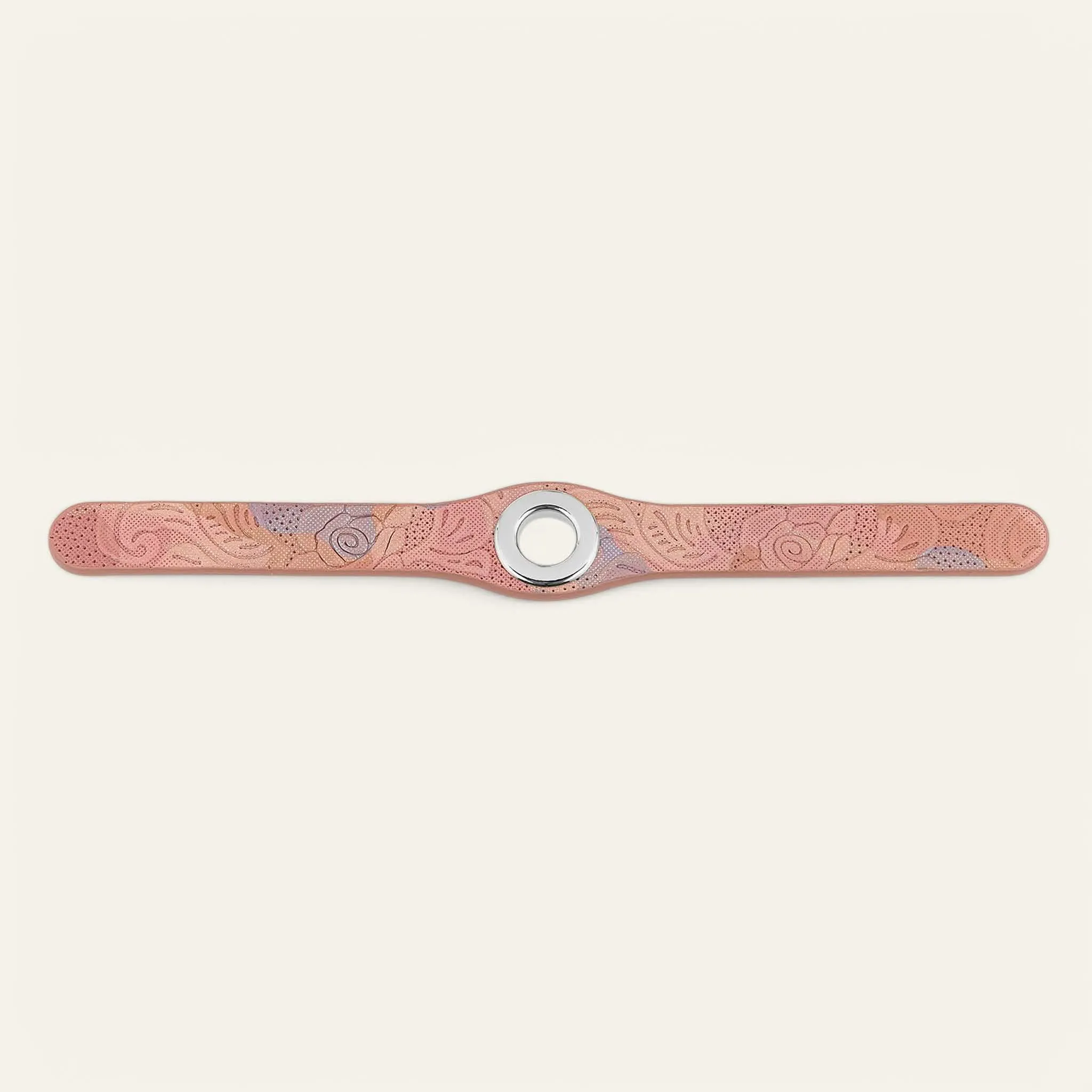Deco Stud | Garden of Roses with Silver hardware