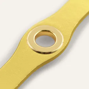 Deco Stud | Metallic Sunshine with Gold hardware