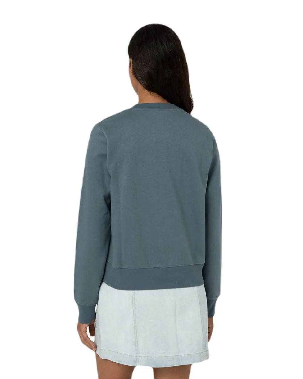 Dickies Womens Heavyweight Wordmark Crew Neck Fleece