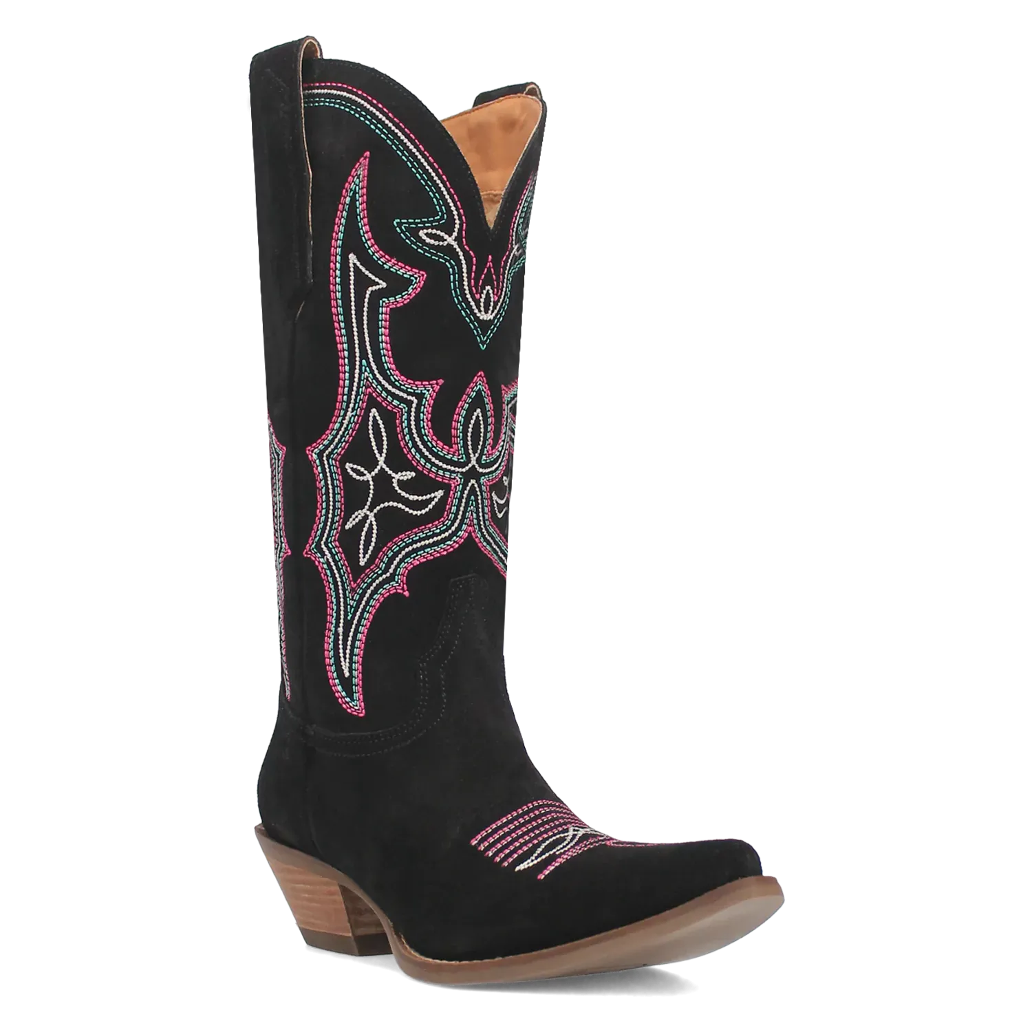 Dingo Hot Sauce - Women's Suede Leather Cowgirl Boots