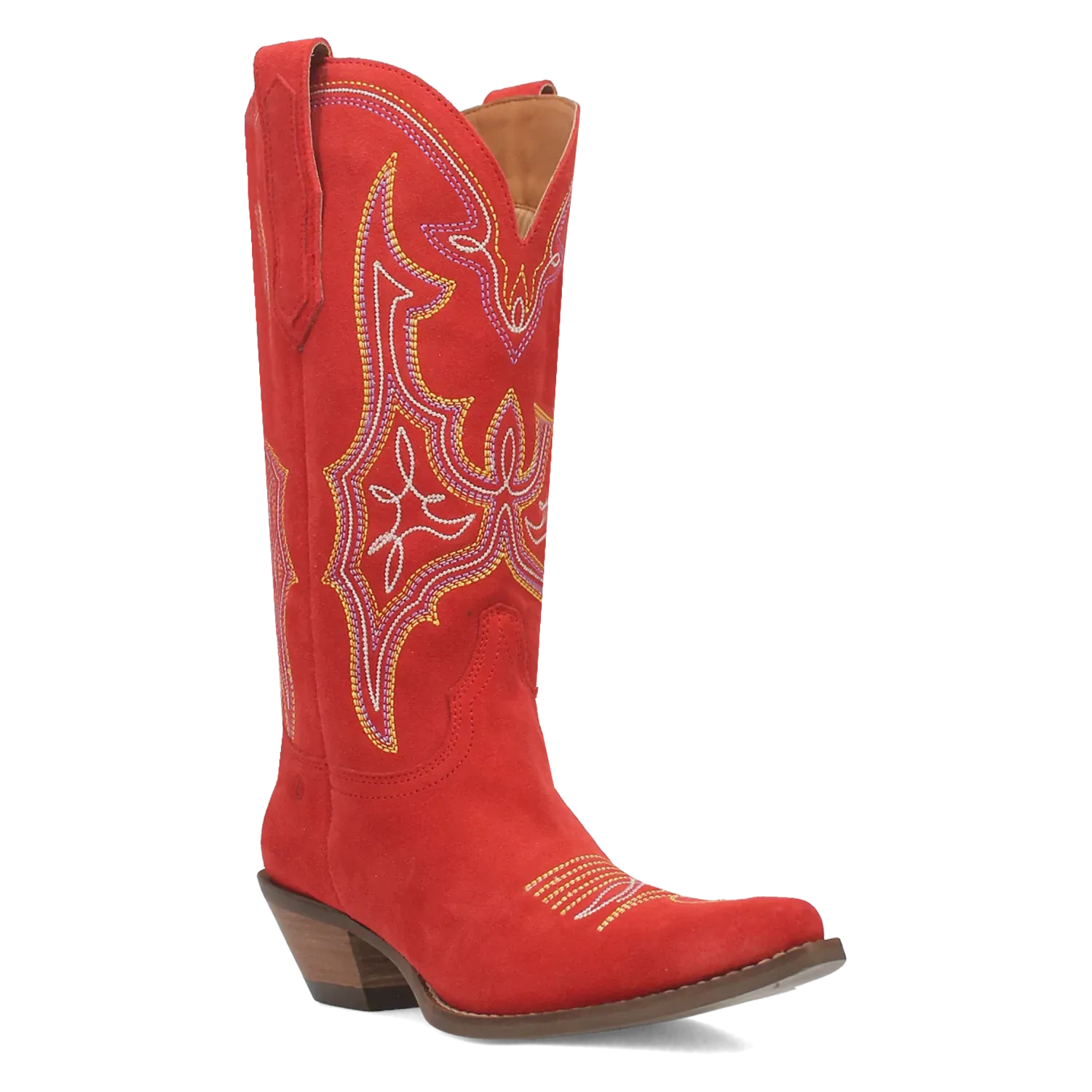 Dingo Hot Sauce - Women's Suede Leather Cowgirl Boots