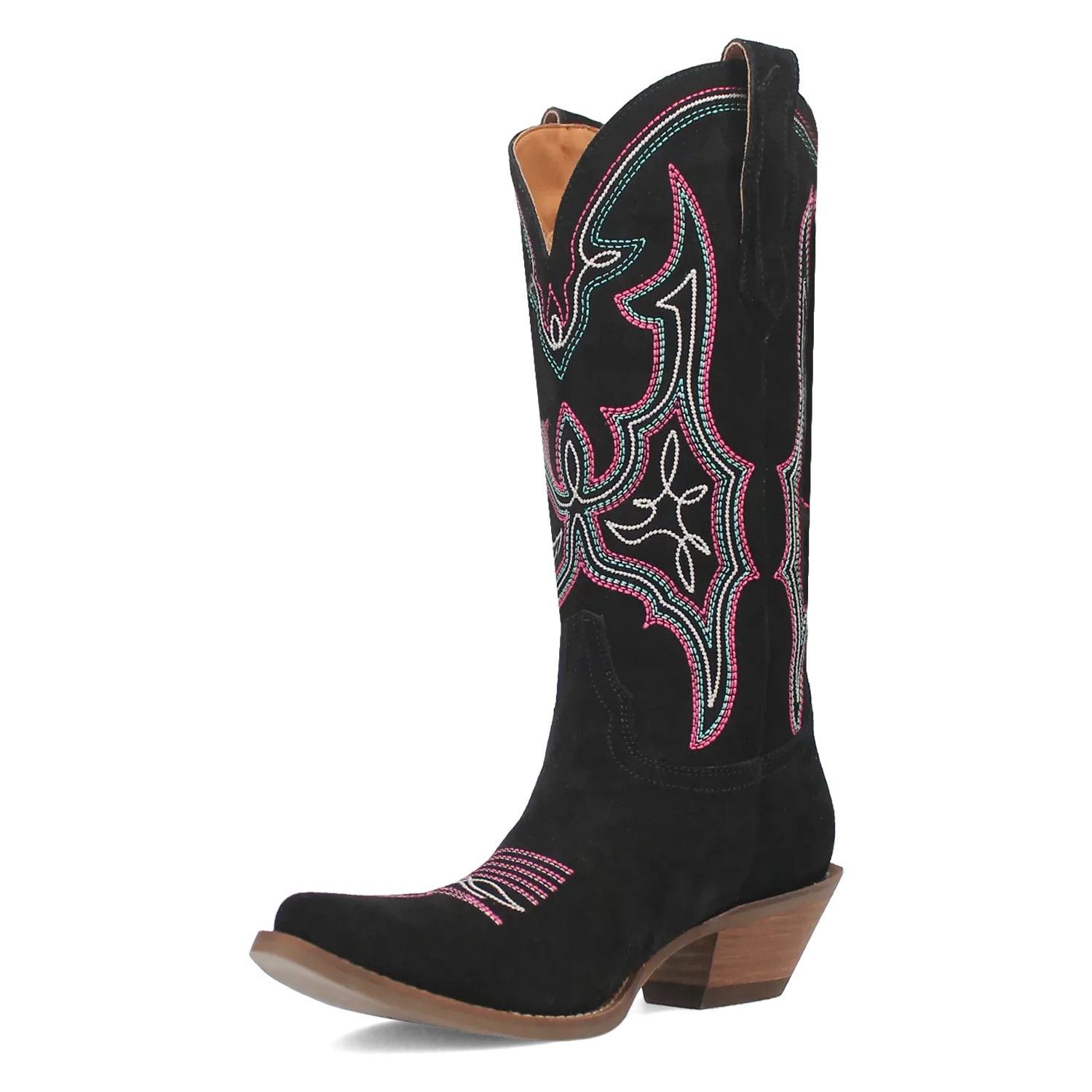 Dingo Hot Sauce - Women's Suede Leather Cowgirl Boots