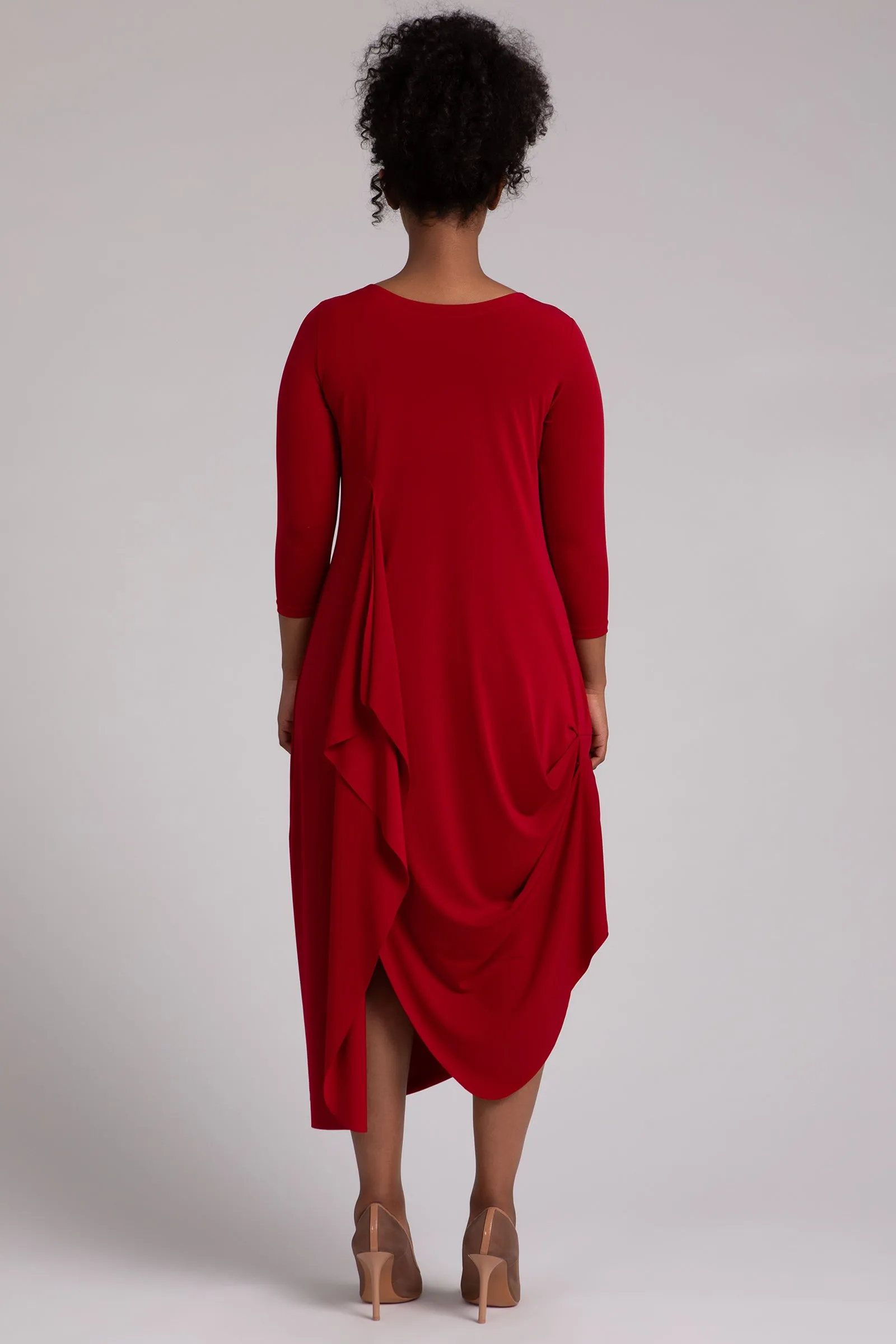 Drama Dress | Red