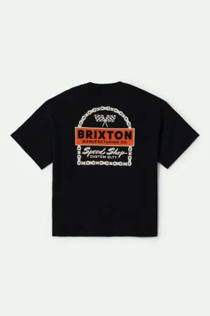Drayton Heavyweight Relaxed T-Shirt - Black Classic Wash