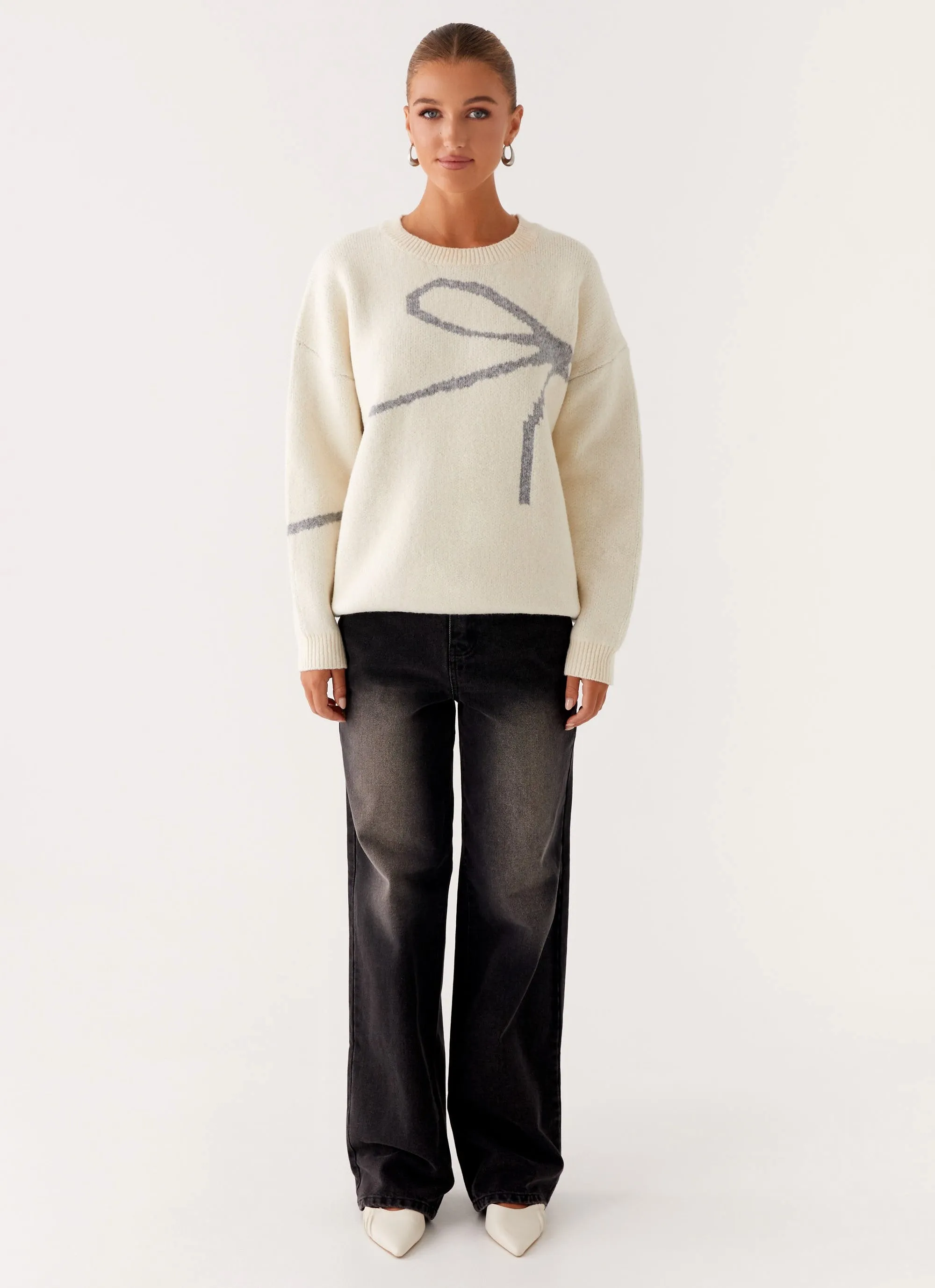 Dreamwood Knit Sweater - Ivory
