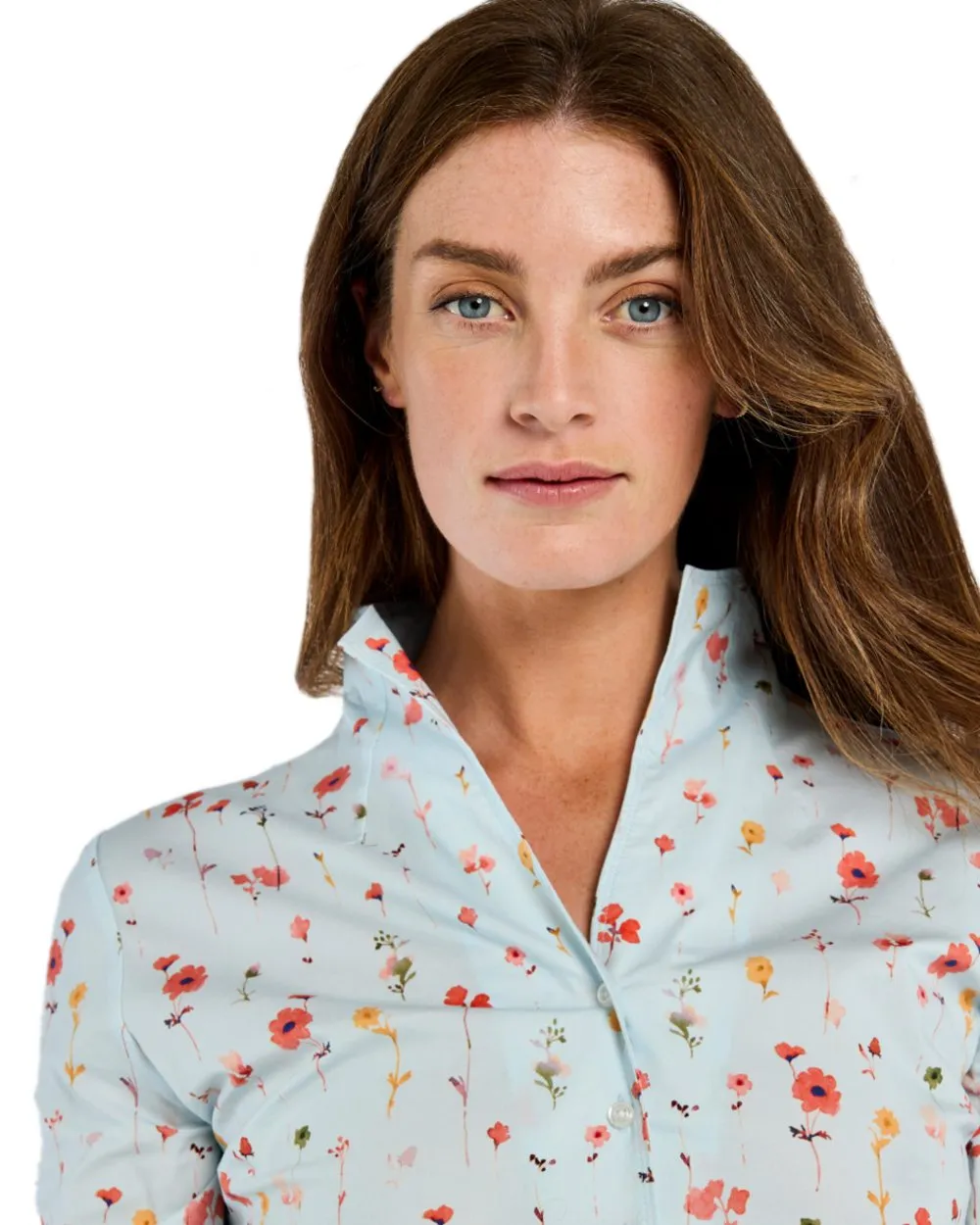 Dubarry Womens Fuchsia Printed Long Sleeve Shirt